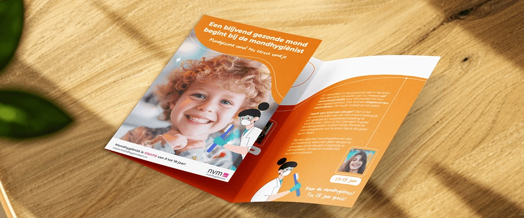 Flyer van NVM campagne